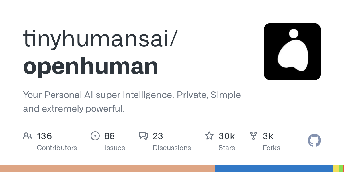 OpenHuman 個人 AI Agent 2026 安裝設定指南
