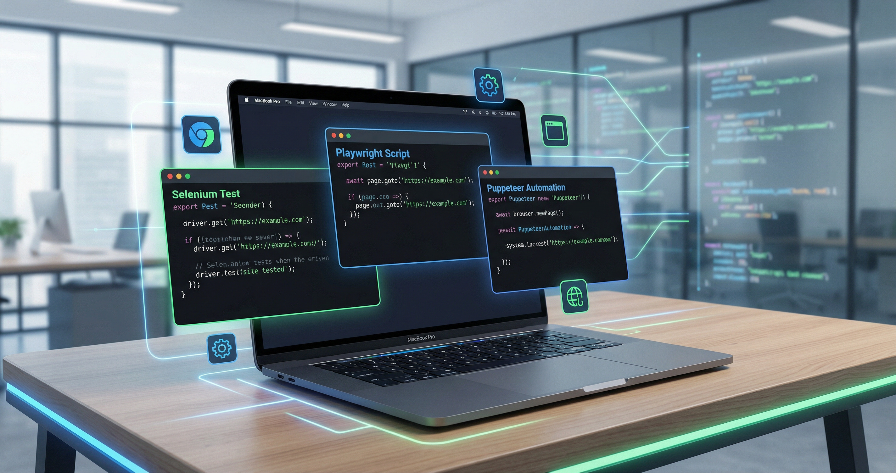 원격 Mac에서 Playwright, Selenium, Puppeteer 헤드리스 브라우저 자동화 테스트